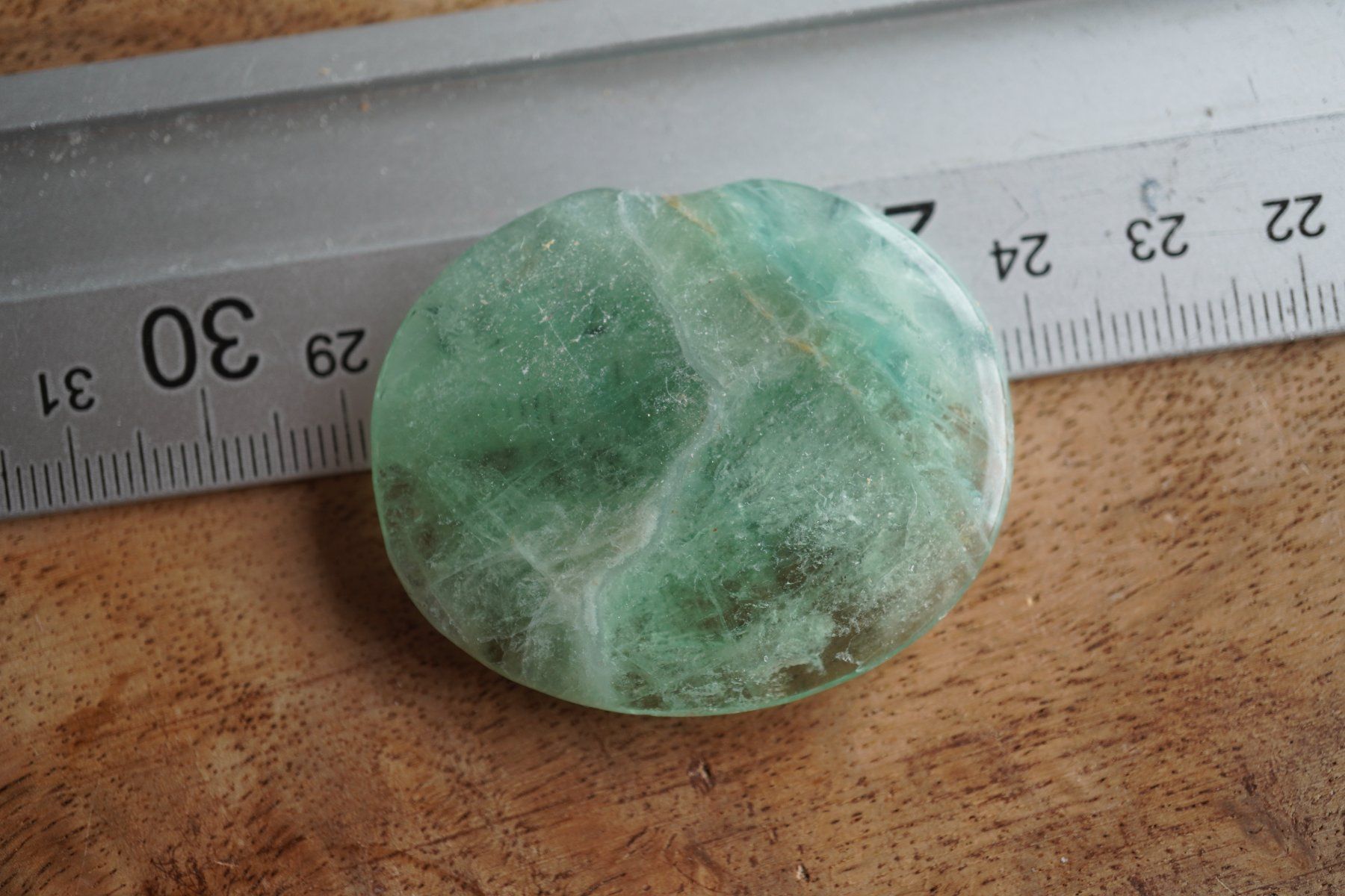 Mineralien & Heilsteine: Fluorite    Grün        Scheibenstein    ab 1.-  Räumung – Neu und originalverpackt aus Eschenbach SG von topstone 3