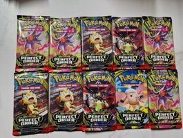10x Pokémon Perfect Order Booster – Sealed EN