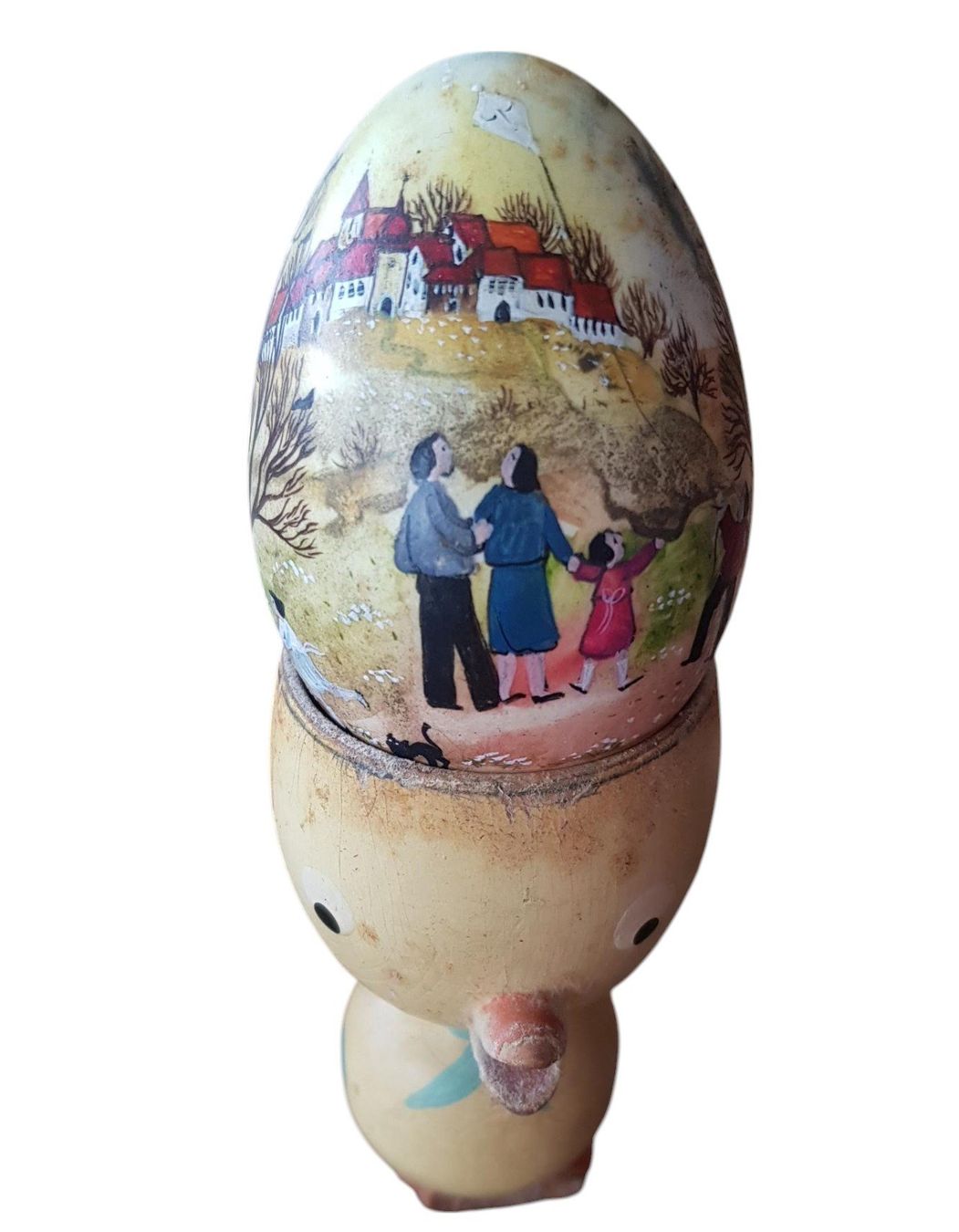 Figuren: Osterei Küstlerei Nr.1 – Gebraucht aus Mörschwil von antiksalon 1