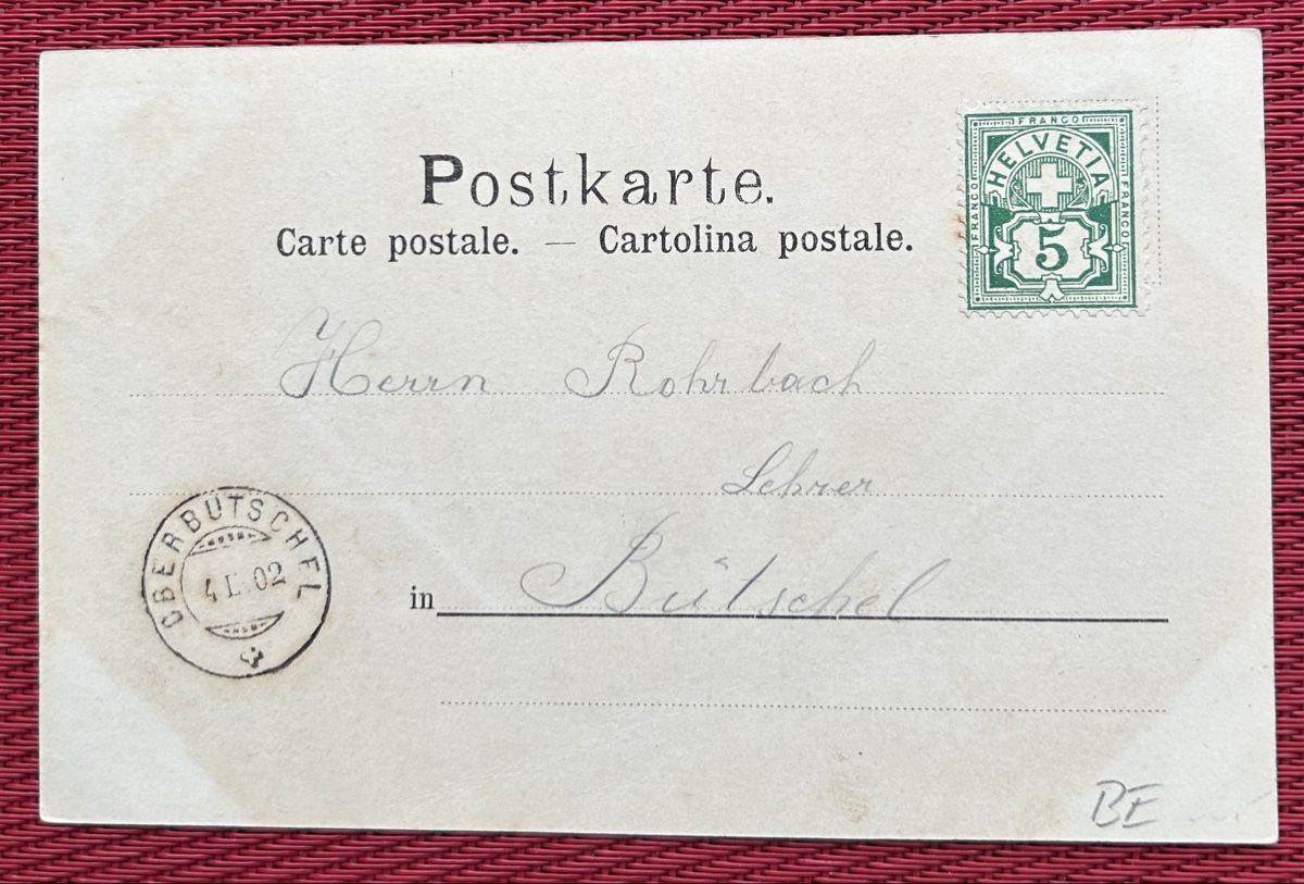 Cartoline postali: Gruss aus Niedermuhlern 2-Bildrig  – Usato da Horw venduto da Tellbub 1