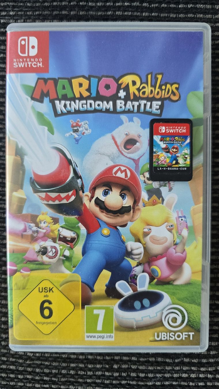 Nintendo Spiele: Nintendo Switch - Mario + Rabbids Kingdom Battle – Gebraucht aus Remetschwil von Mausimami07
