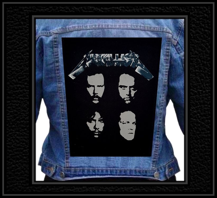 Rücken-Aufnäher *Metallica* / Original Back Patch (Neu (gemäss ...