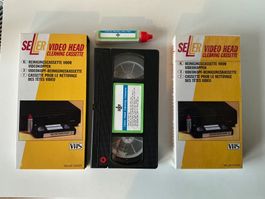 5 Stück VHS Videorec Reinigungskassetten  (auch Einzelverk.)
