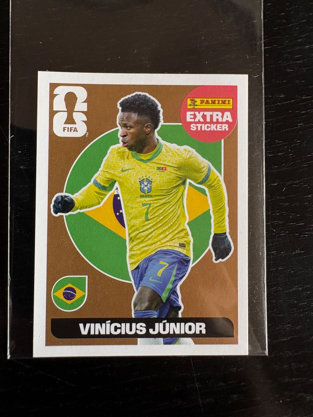 Panini Carte collezionabili: Vinicius Junior Extra Sticker 2026 – Nuovo (secondo la descrizione) da Ettingen venduto da flo1988