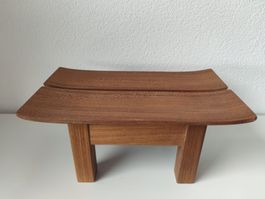 Deko Tischchen / Mini Blumenständer / Holzhocker