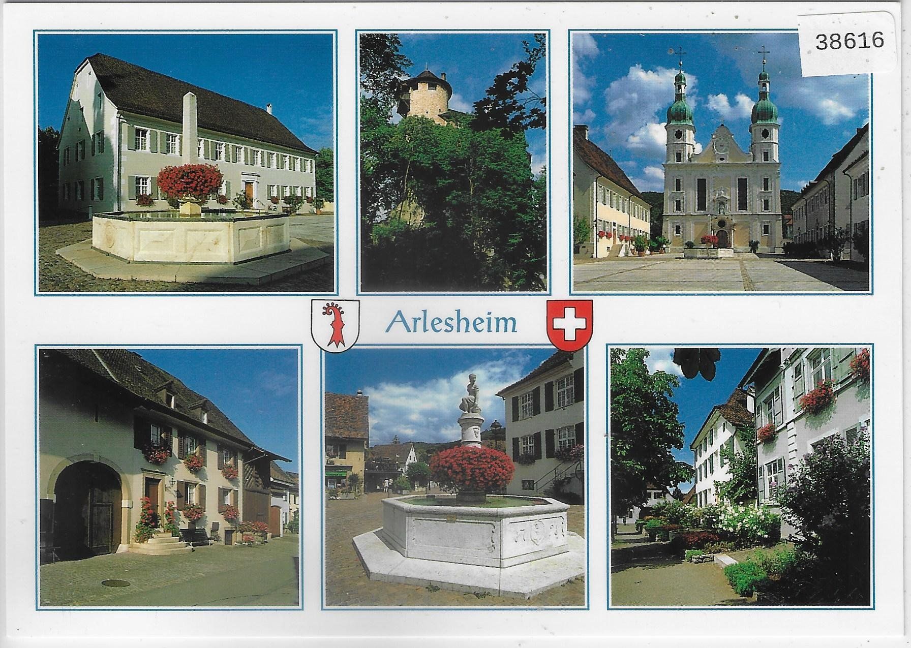 Cartoline postali: Arlesheim BL - Multiview – Usato da Ettingen venduto da Kartenplanet