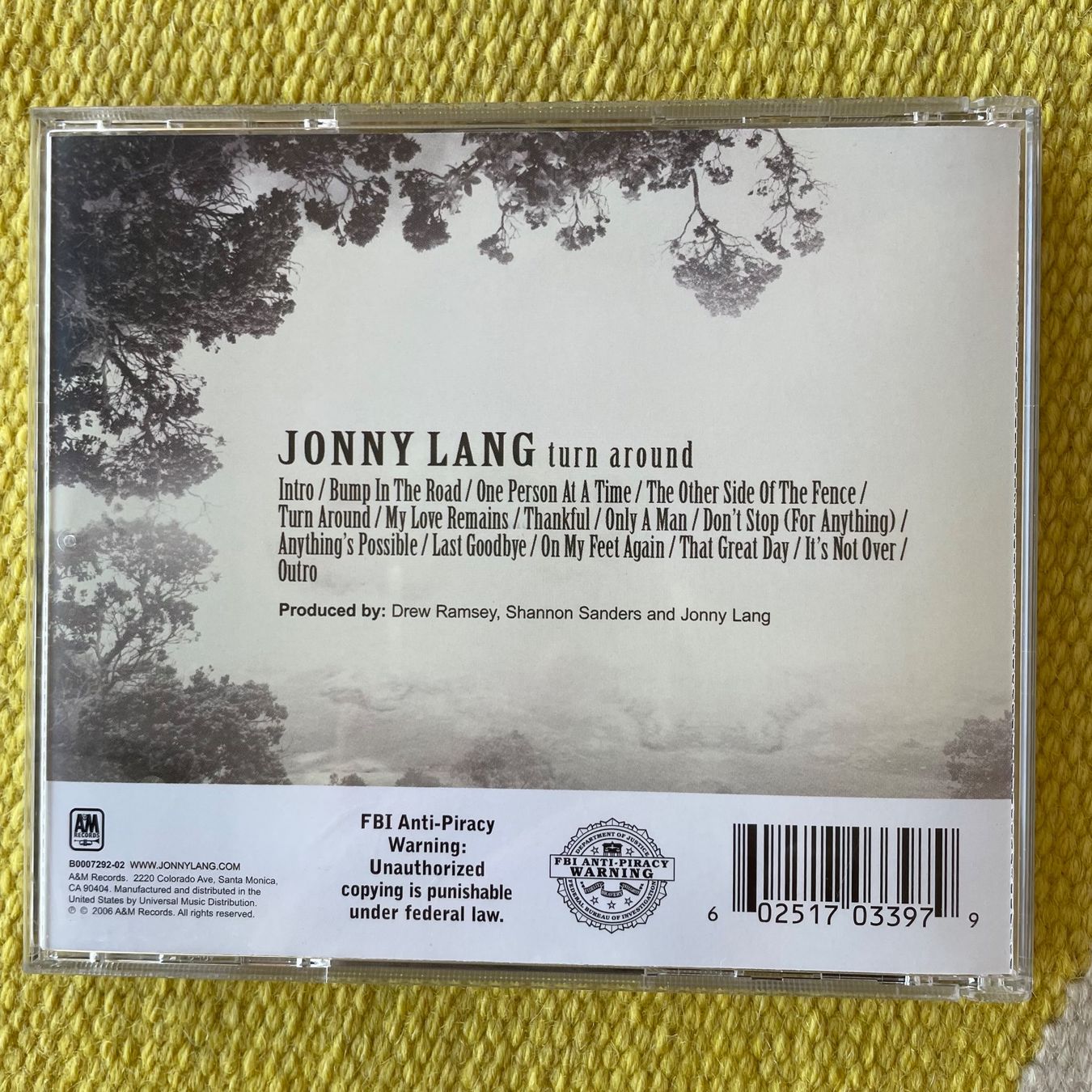 CDs: JONNY LANG-TURN AROUND – D'occasion à Rorschacherberg par CD-Roli 1