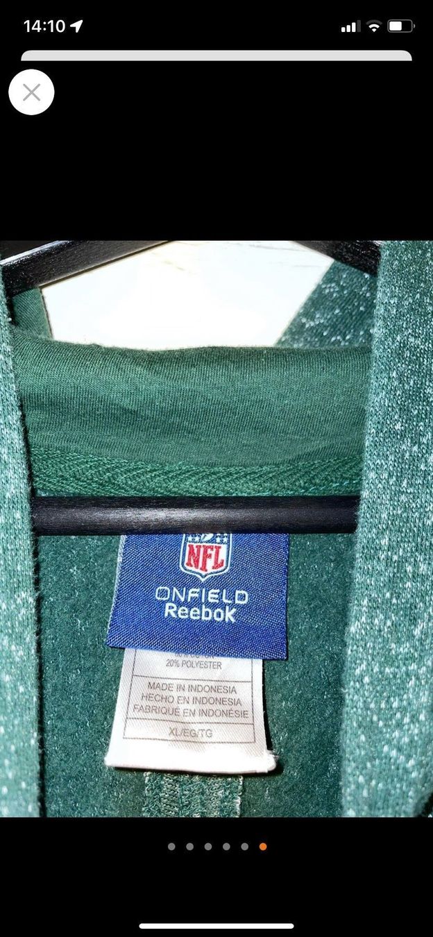 Reebok Maglioni & Felpe: New York Jets NFL Pullover Gr. XL – Usato da Muttenz venduto da bargain_hunter 5