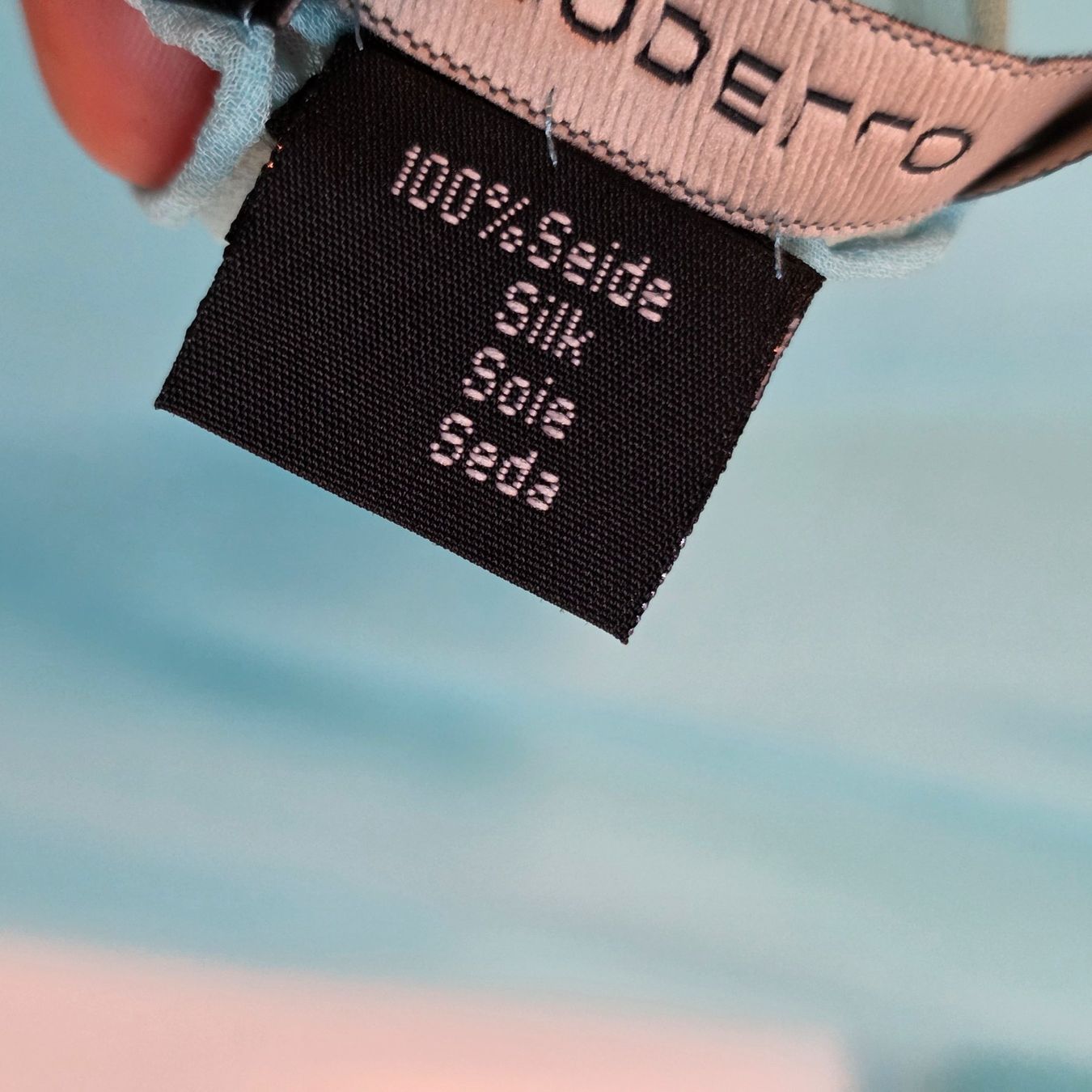 Codello Foulard & Sciarpe: Codello Seidentuch Stola 100% Seide Luxus – Usato da Wald ZH venduto da CapLux 7
