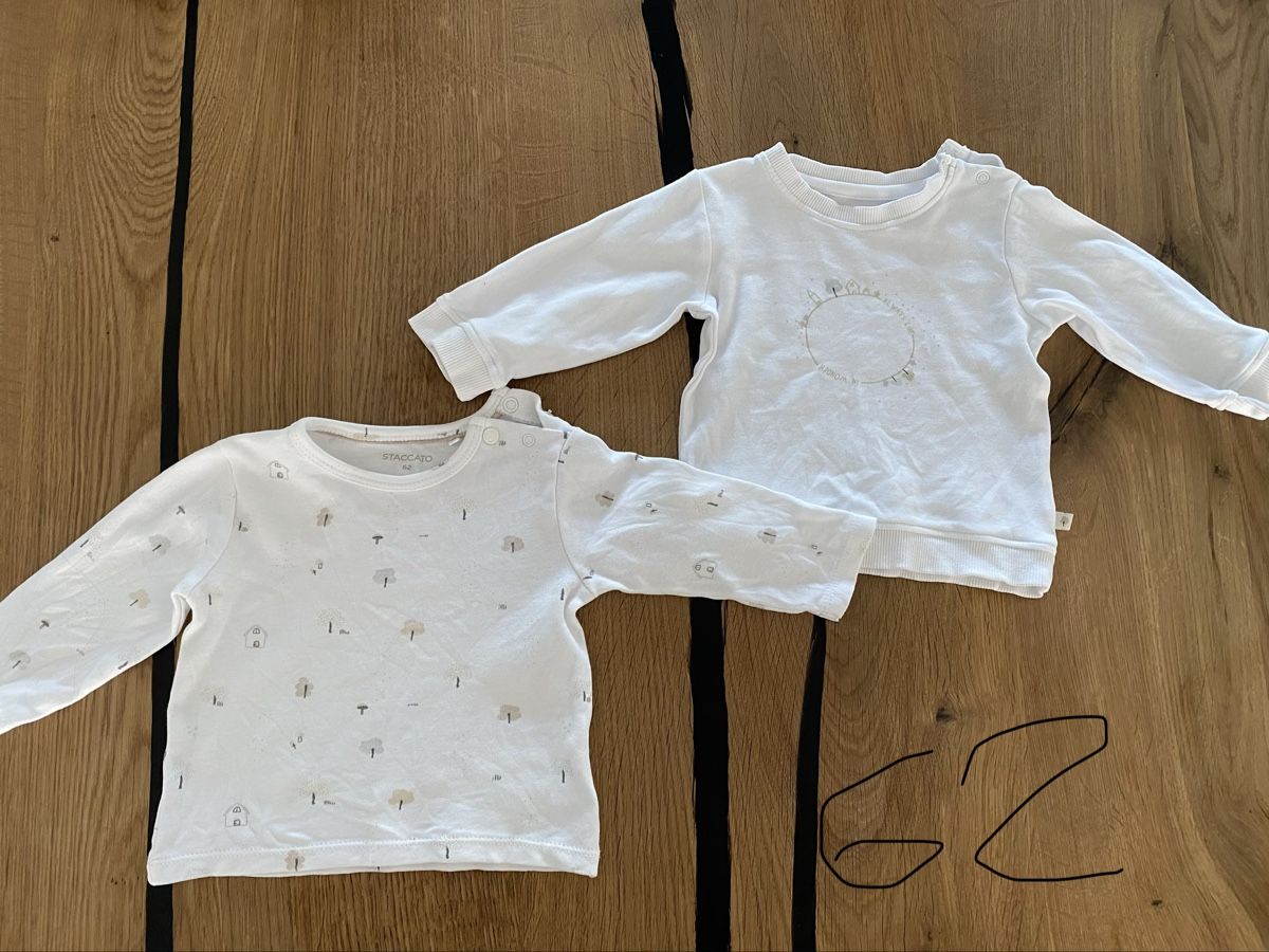 Lotti & Set di vestiti: 3 Langarmshirts in Grösse 56/62 – Usato da Rupperswil venduto da ang_v2m8 1