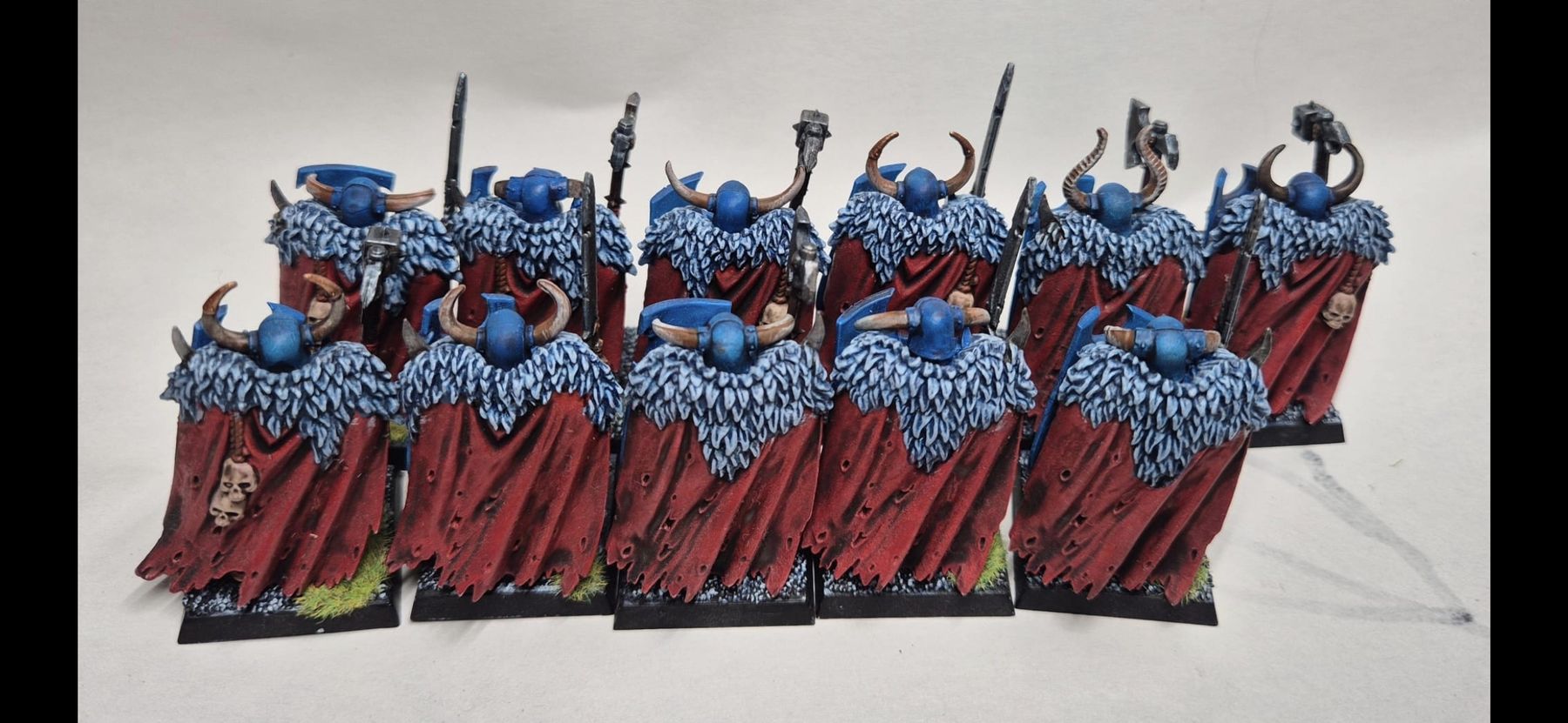 Kit di modellismo & Modellini statici: Chaoskrieger Warhammer Fantasy 25mm Base – Usato da Möhlin venduto da Quegger 1