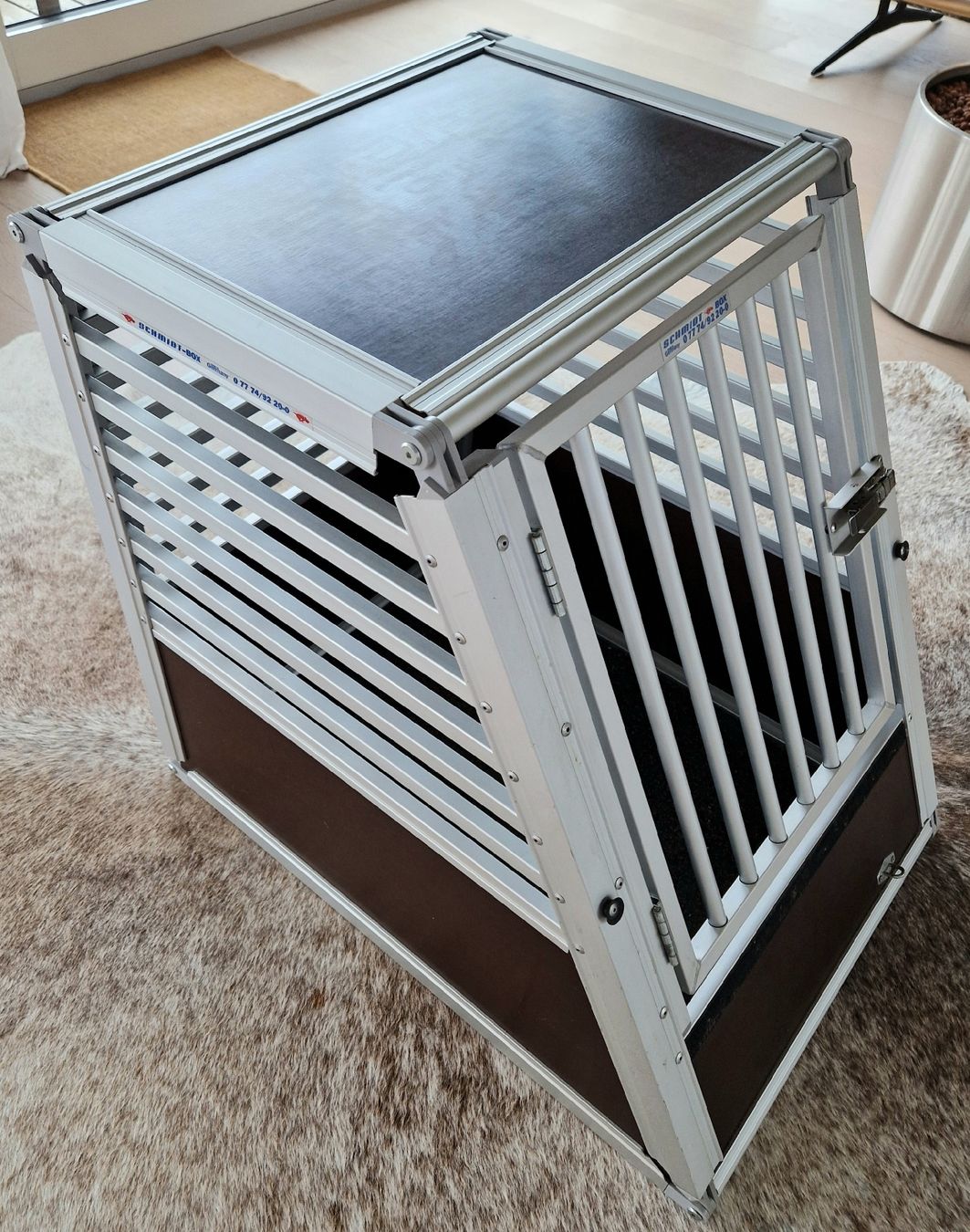 Gabbie, trasporto & Sicurezza: Schmidt-Box, Hundebox, Alubox, Top Zustand – Usato da Bülach venduto da tanzbein67