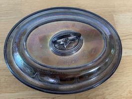 Antike englische Sterling-Silberschale, 1916, Elkington & Co