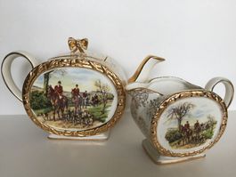 SADLER Théière + pot à lait / Teekanne + Milchkanne