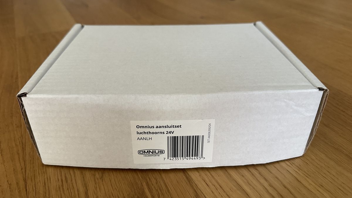 Alle Ersatzteile: Omnius Lufthorn Anschlussset 24V – Neu und originalverpackt aus Wattenwil von Miniracer98 2