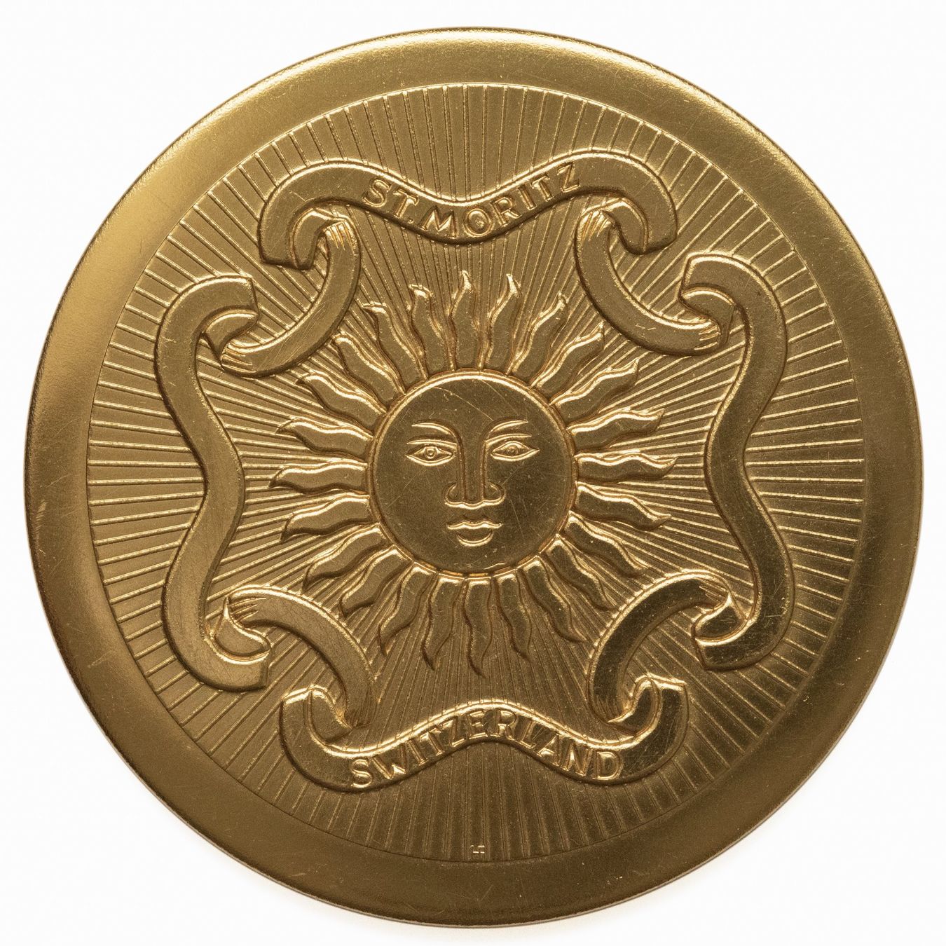 Medaglie: Spiegel - Miroir - Medaille - St. Moritz – Usato da Rotkreuz venduto da Swiss-Coins
