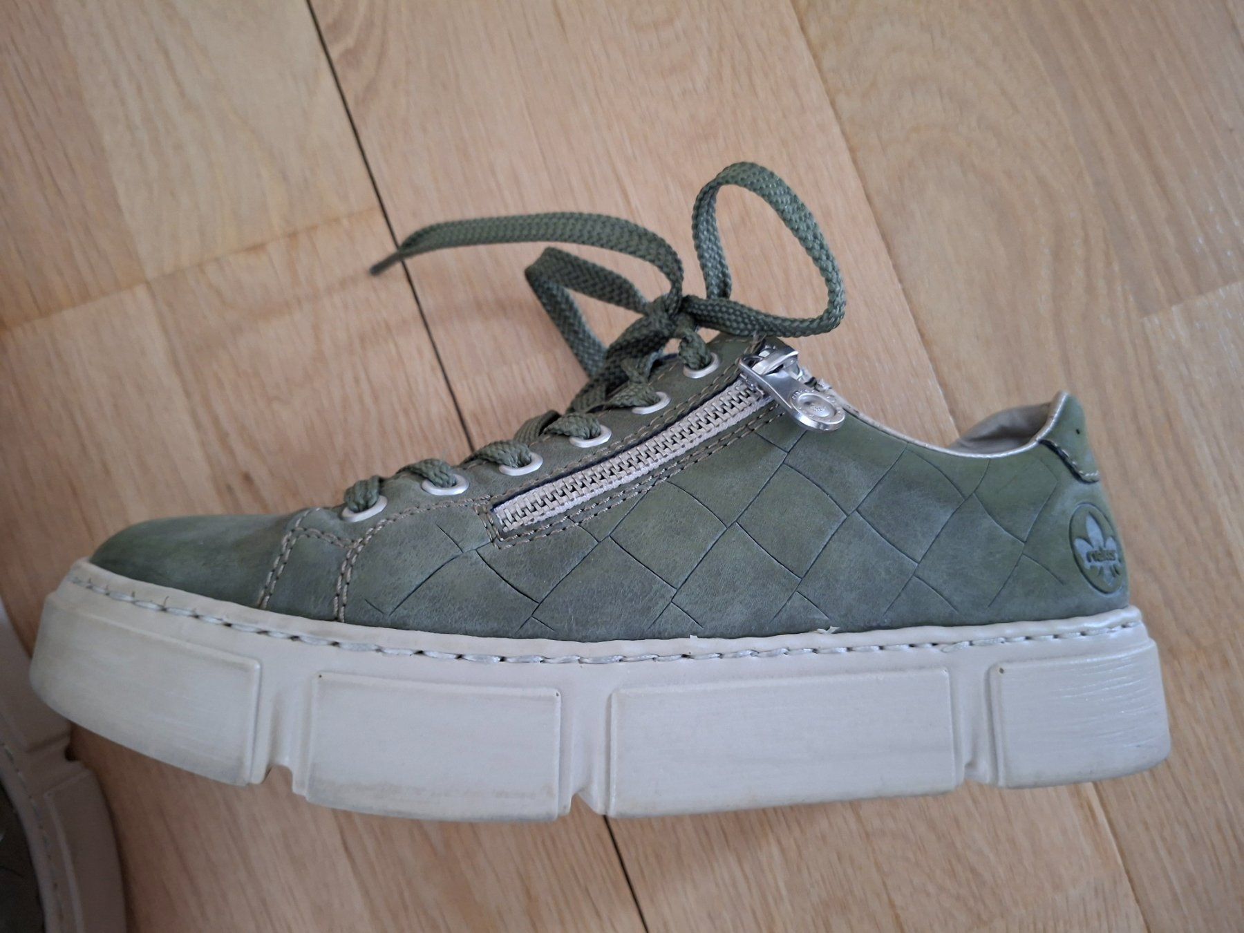 Rieker Scarpe da donna: Sneaker Rieker Gr. 38 khaki – Usato da Gebenstorf venduto da Zwirbeline 3