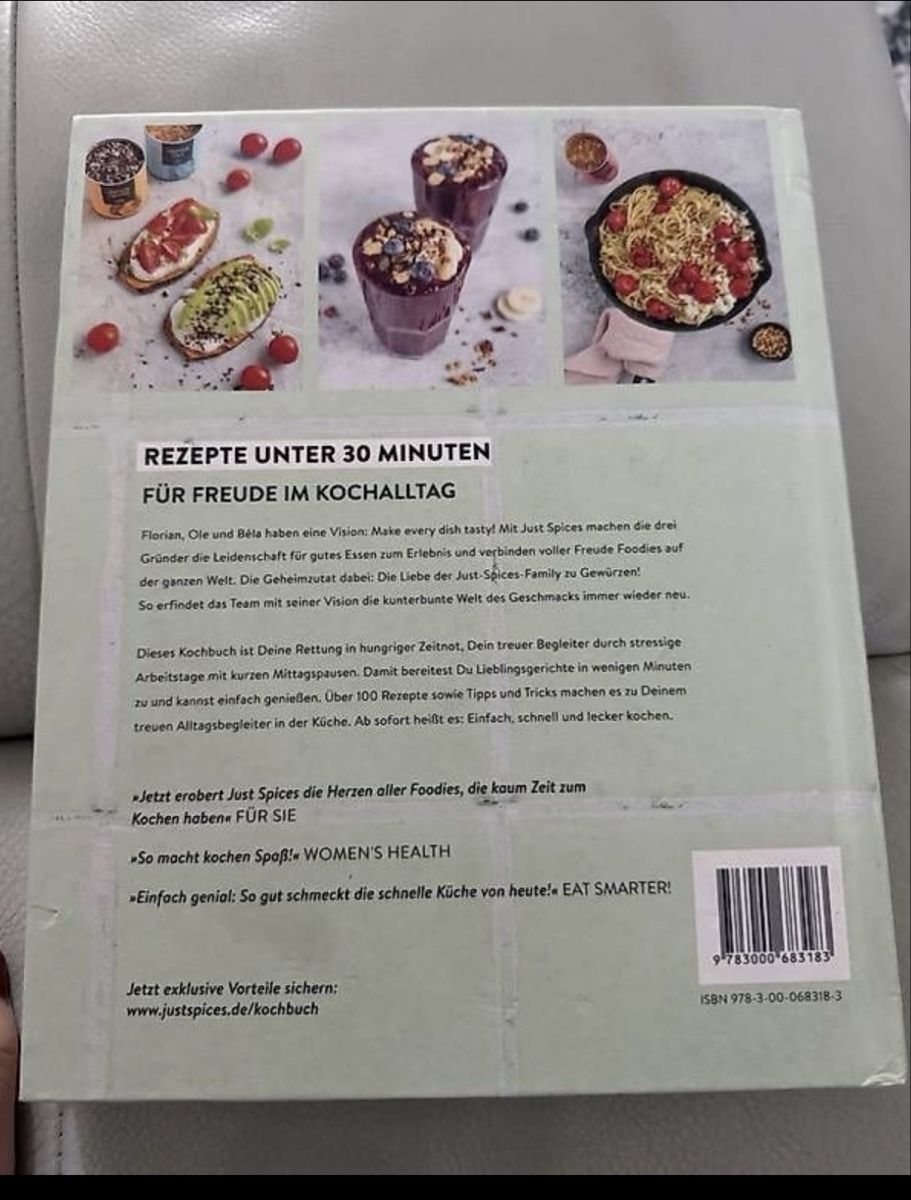 Bücher: Kochbuch Just Spices – Neu (gemäss Beschreibung) aus Gossau SG von cuk_fyc6 1