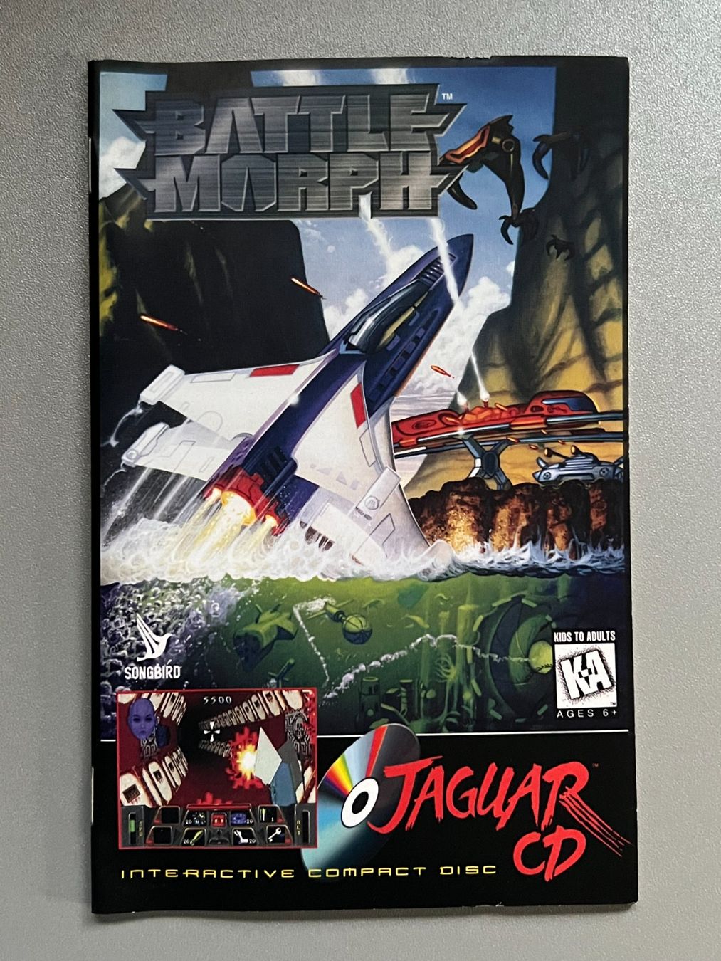 Atari Giochi: Battlemorph - Atari Jaguar CD) +  Soundtrack CD – Nuovo e nell'imballaggio originale da Rivera venduto da poweradem05 6
