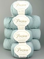 100% Merinowolle extrafine Set 10 Knäuel Blaugrün
