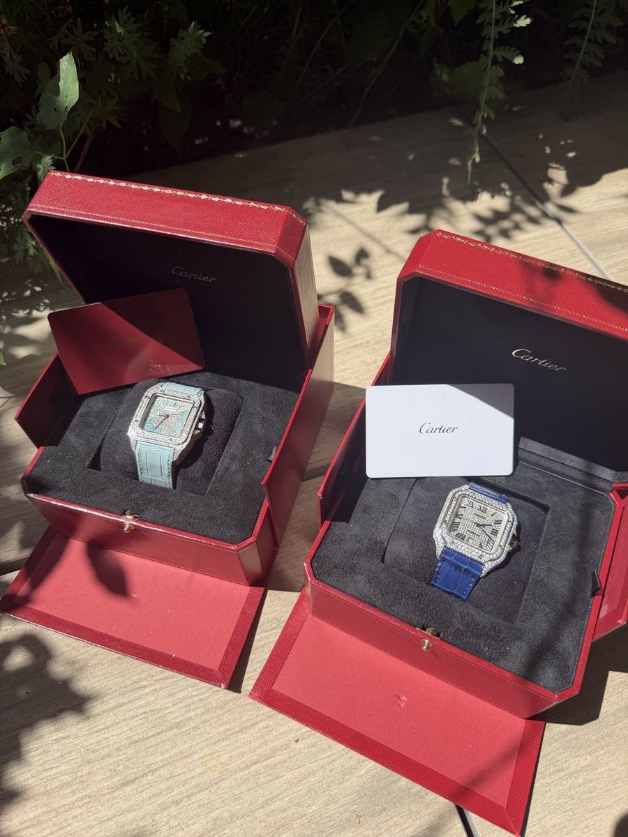 Cartier Uhren: CARTIER SANTOS – Gebraucht aus Studen BE von mme_zv2z