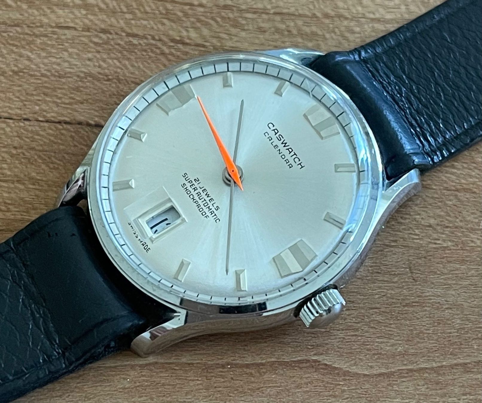 Orologi: Vintage CASWATCH Automatic mit 21 Jewels – Usato da Embrach venduto da Canderau 2