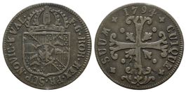 Neuenburg Halbbatzen 1794  /2256