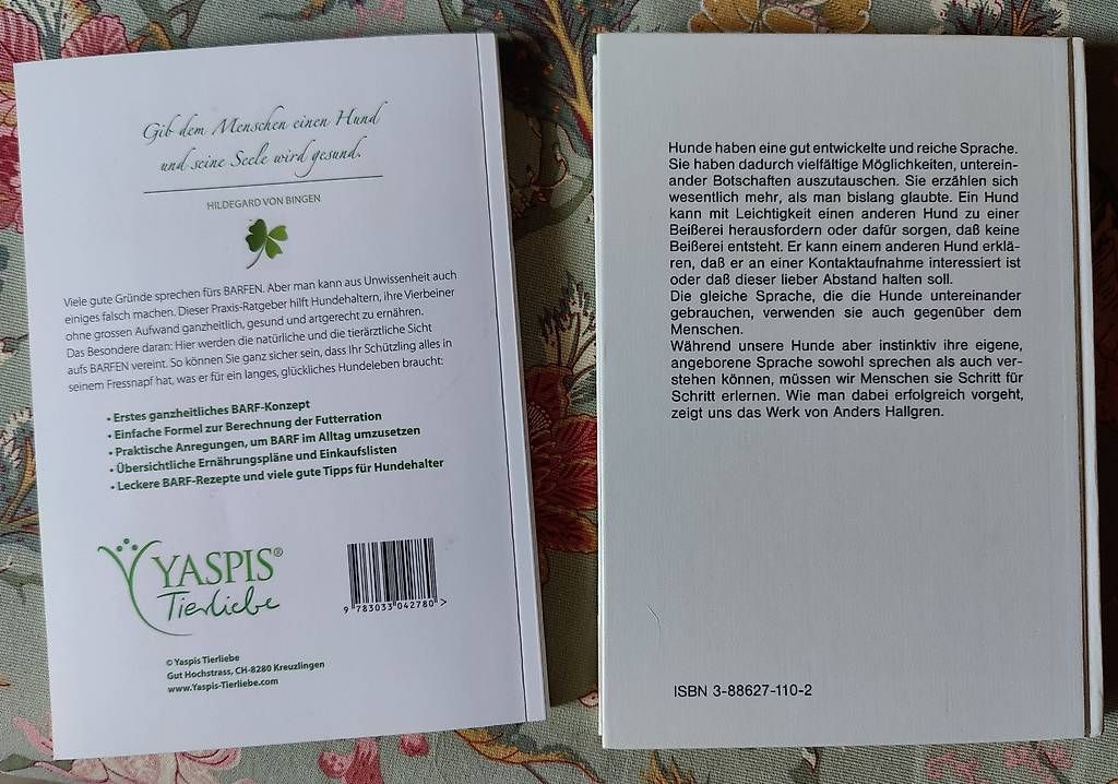 Bücher: Bücher zur Hundehaltung – Gebraucht aus Schwarzenberg LU von Kryssy81 1