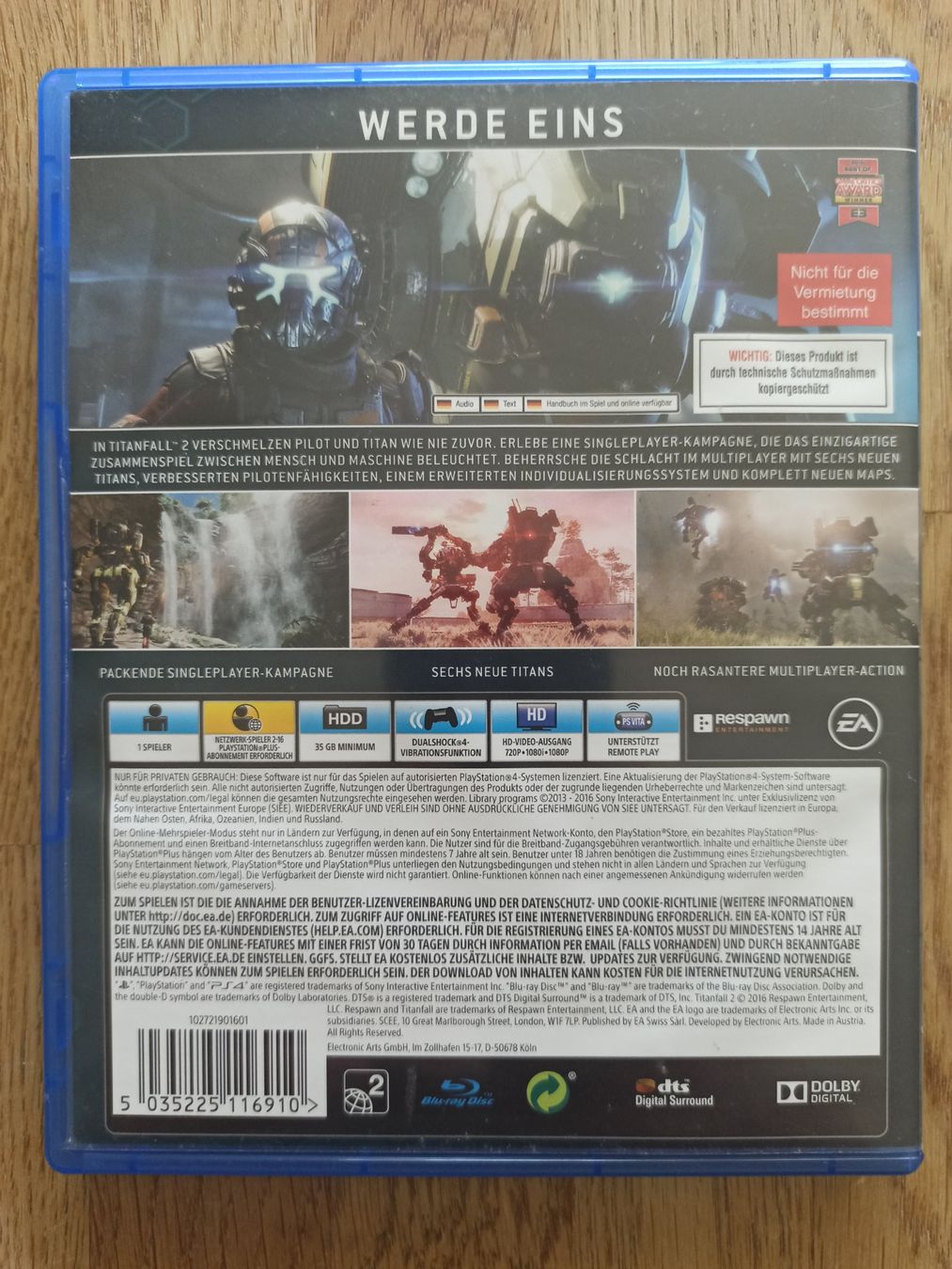 Giochi: Titanfall 2 PS4 / PS5 – Usato da Oberweningen venduto da mar_87mx 1
