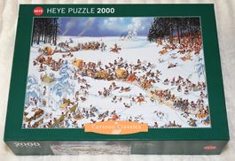 Heye 2000er Puzzle … NAPOLEON’S WINTER … VON LOUP …