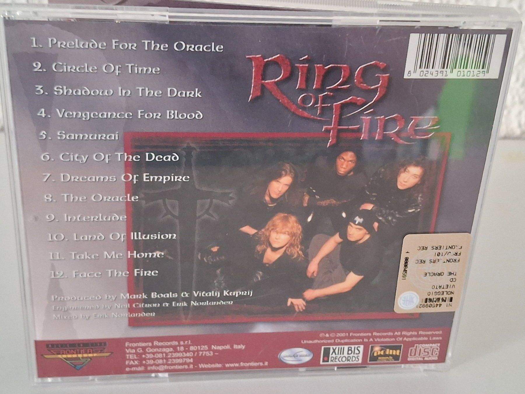CD: CD Ring of Fire - The Oracle / Heavy Metal – Usato da Aarberg venduto da Jackup1 1
