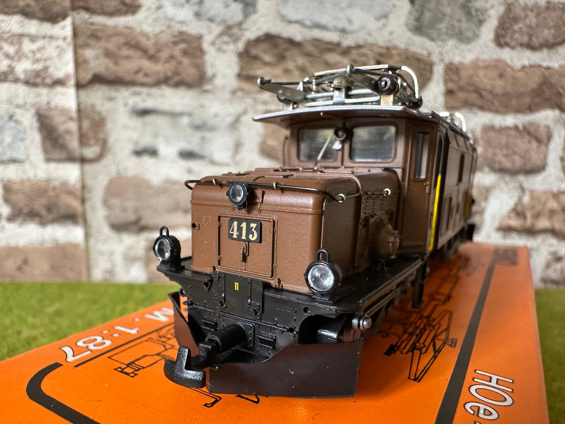 Bemo Modellini di ferrovie: Bemo RhB Krokodil & 6 Güterwagen – Nuovo (secondo la descrizione) da Pfaffnau venduto da Rex2603 3