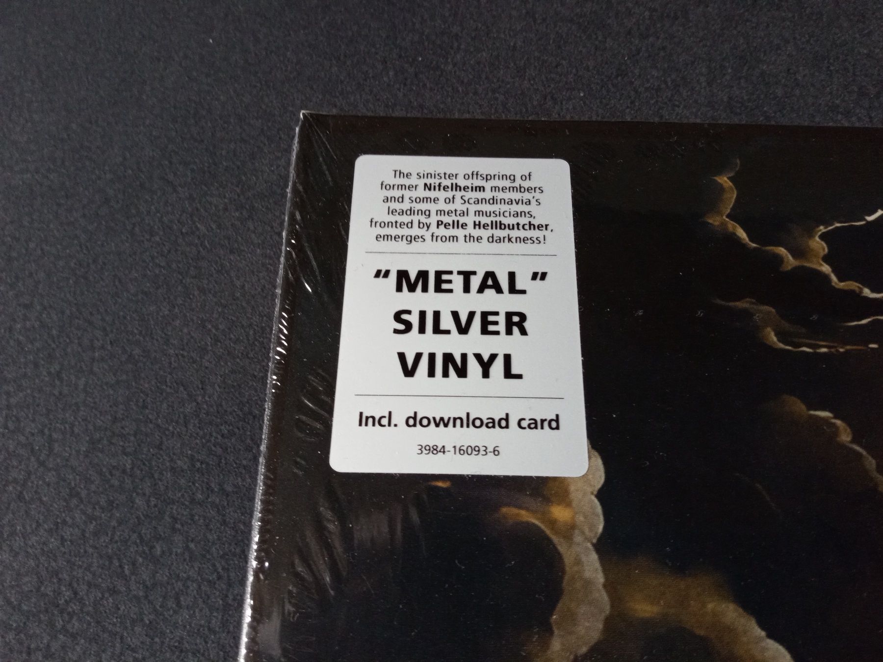 Schallplatten: Hellbutcher-Hellbutcher 12'' Metal Silver Vinyl LP Nifelheim – Neu und originalverpackt aus Brienz BE von INTERNALFIRE 2
