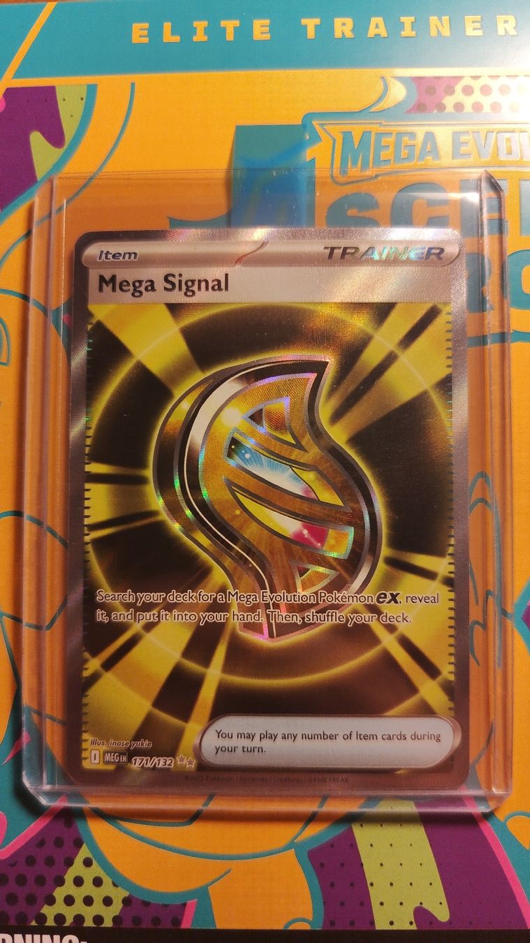 Pokémon Carte collezionabili: Mega Signal 171 / 132 Mega Evolution Ultra Rare 📡 – Nuovo (secondo la descrizione) da St-Saphorin-Lavaux venduto da Mercimaisnon 2