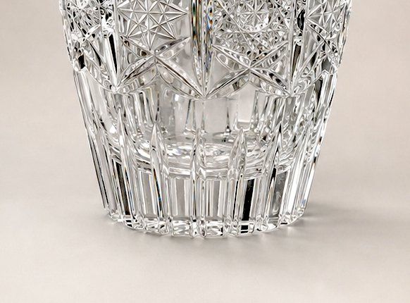 Vase & Récipients: Glasvase mit Kristallglas-Optik – D'occasion à Stein am Rhein par webwombat 3