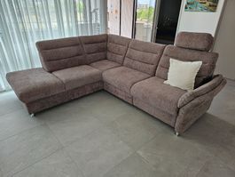 Neues Ecksofa- Ottomane