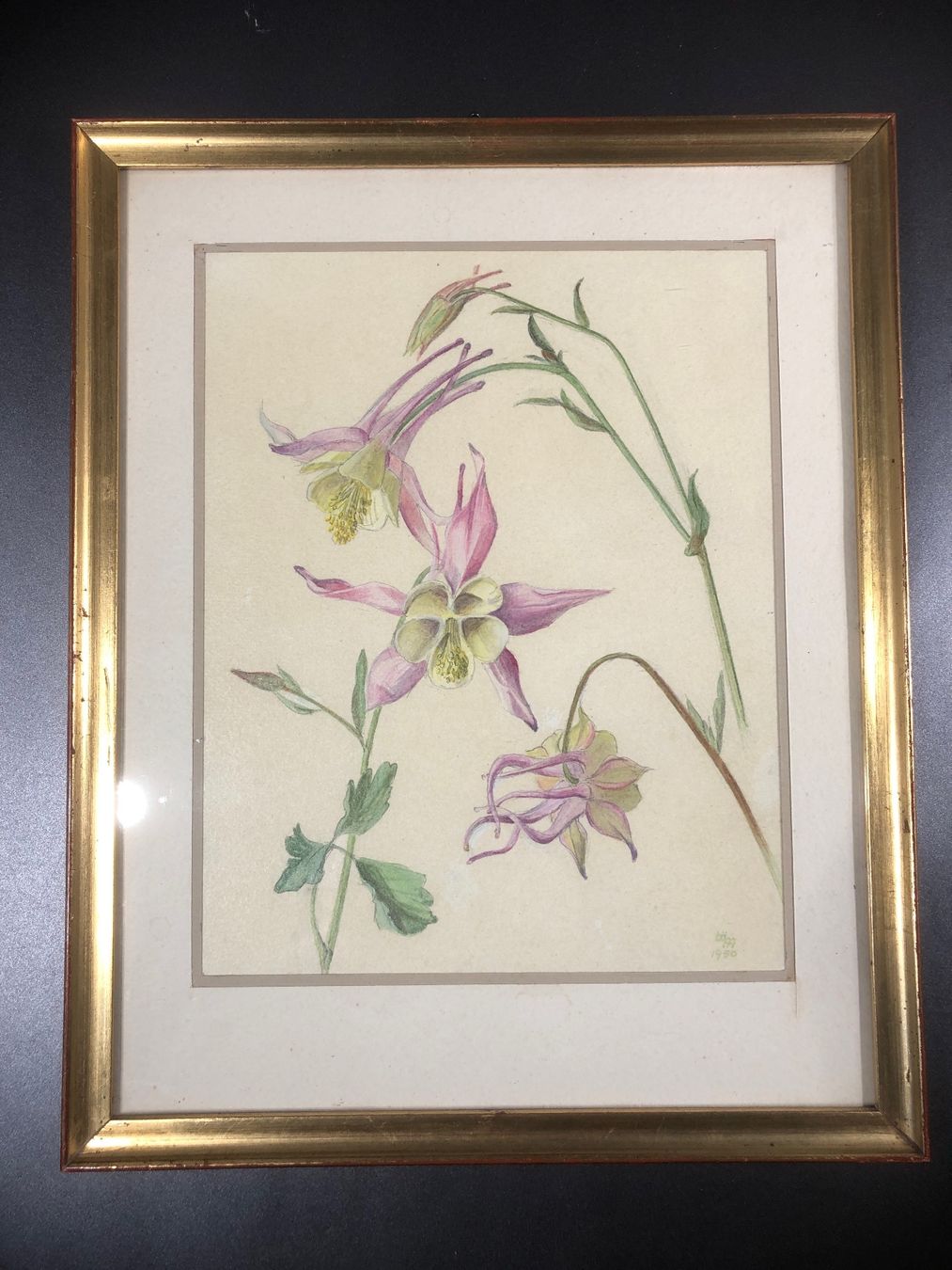 Foto & Immagini: ⭐ Bild Floral, Willy Minder 1950 – Usato da Arisdorf venduto da Liquidus
