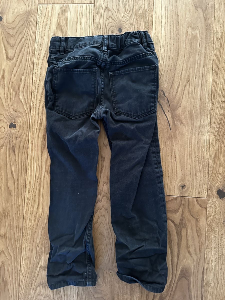 H&M Hosen: H&M Baumwollhose blau Gr. 110 – Gebraucht aus Uttigen von 1hihallo4 1