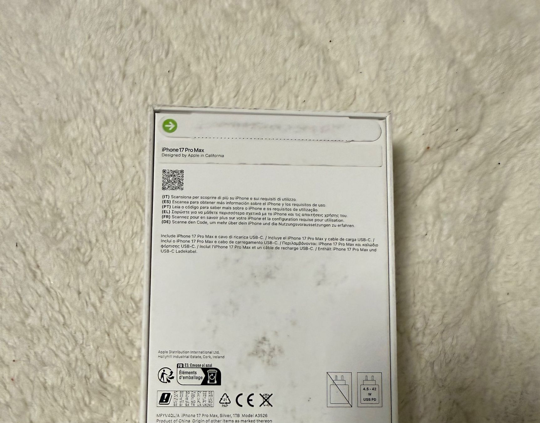 Apple Telefoni cellulari / Smartphones: iPhone 17 pro Max 1 Tb Neu – Nuovo e nell'imballaggio originale da Ostermundigen venduto da koc_6xtn 2