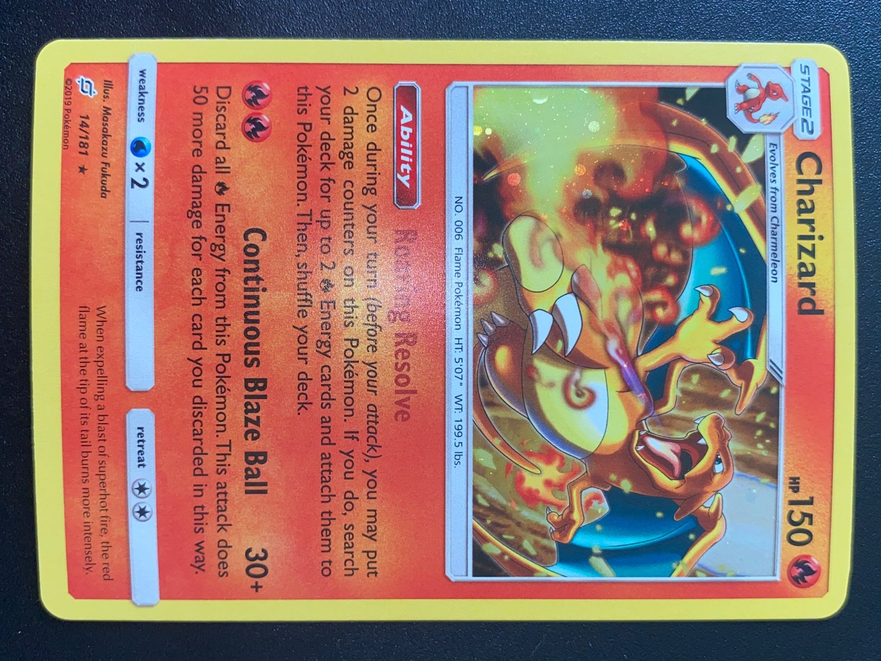 Pokémon Sammelbilder & Trading cards: Charizard (14/181) - Team Up - NM+ - EN – Neu (gemäss Beschreibung) aus Yverdon-les-Bains von Prismea 1
