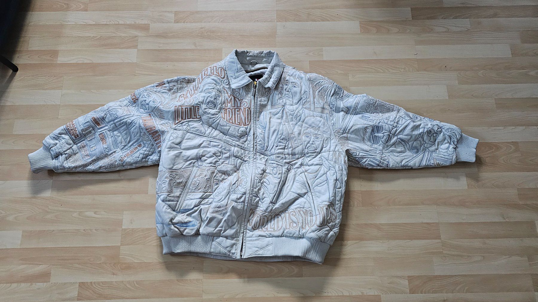 Giacche: Weisse Scarface Lederjacke – Usato da Thalwil venduto da jas_gy5h