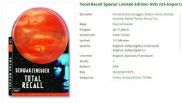 Total Recall Special Limited Edition DVD (US-Import)