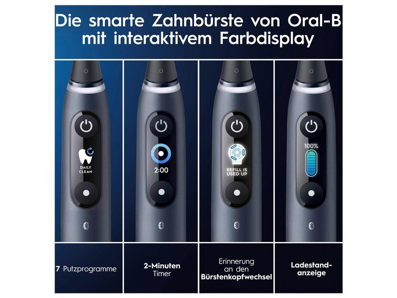Oral B Cura dei denti: Oral-B iO Series 9 Schwarz - Elektrische – Usato da triesenberg venduto da Hosman1 3