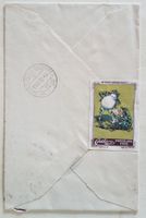 Z2) 1922, Brief mit Seltener Vignette CHOCOLATS