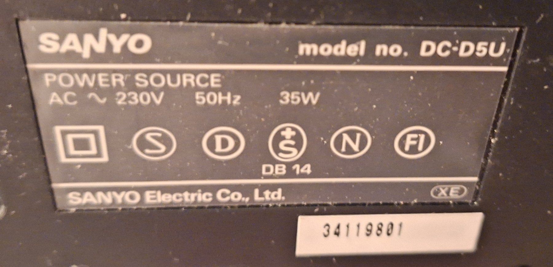 Sanyo Multimediaplayer & Streamer: Sanyo DC-D5u Mini Component System Retro 1980’s – Gebraucht aus Muri AG von Edlerweiss 8