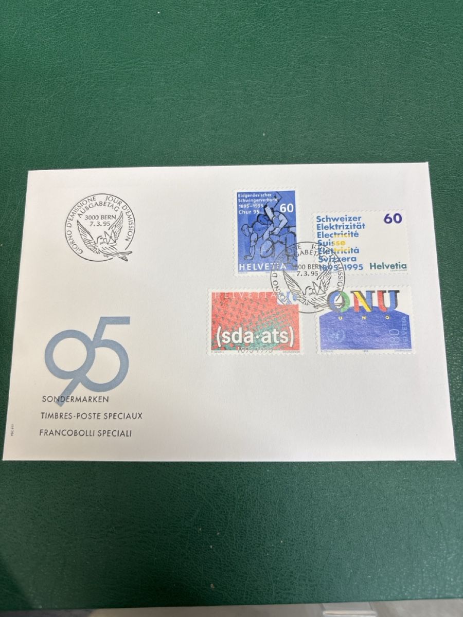 Buste & buste per spedizione: Enveloppe timbre spéciaux 1995 – Nuovo (secondo la descrizione) da Cottens FR venduto da seb988