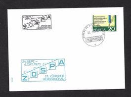 Sonderbrief A. 1196 Züspa Zürich 24.9.-4.10.1970