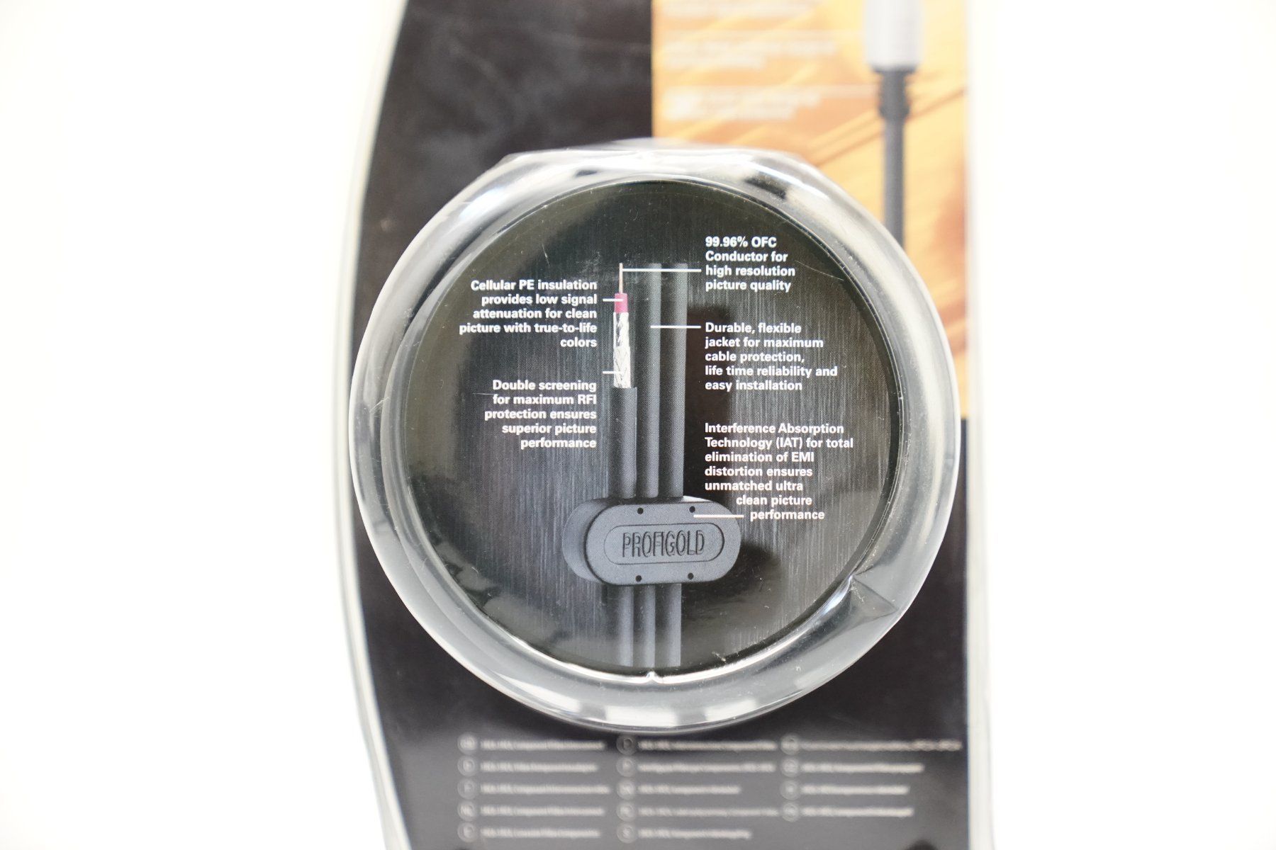 Profigold Cavi: Component Video Kabel 5 Meter Profigold – Nuovo e nell'imballaggio originale da Hochdorf venduto da av-electronics 3