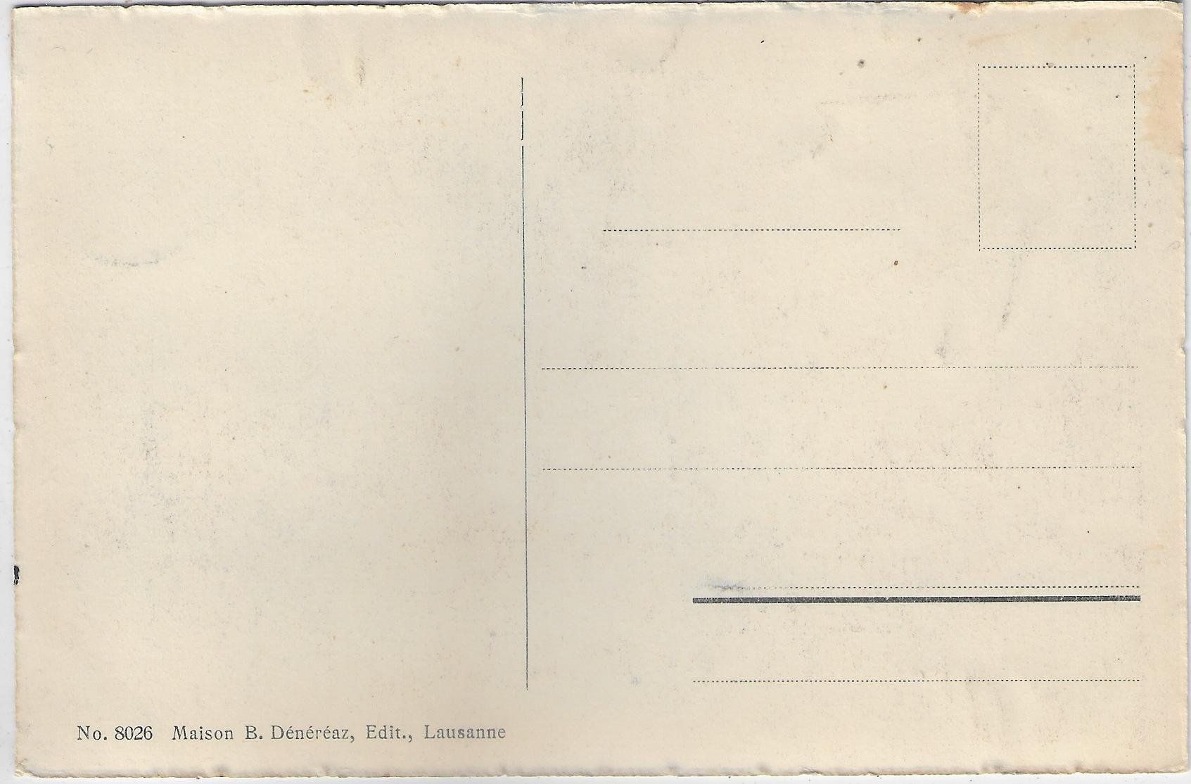 Cartoline postali: Huemoz - l'Eglise – Usato da Ettingen venduto da Kartenplanet 1