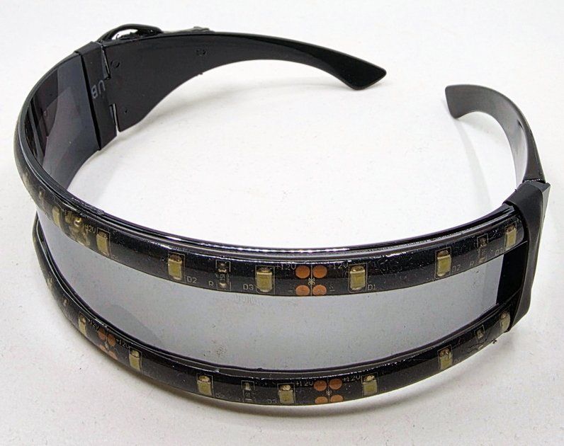 Occhiali & Lenti: Cyberstar Led Brille (Weiss) – Nuovo (secondo la descrizione) da Zürich venduto da Numark 5
